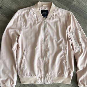 Zara Pink Bomber Windbreaker (Small)